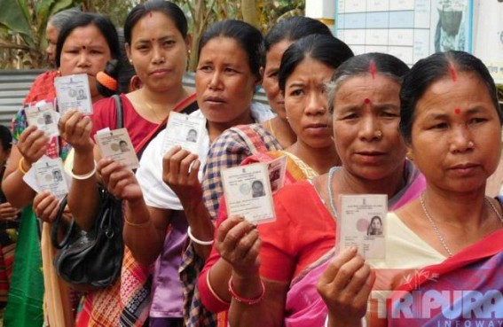 Re-polling records 84.15 percent turn-out at Jampui and Charilam village committee 